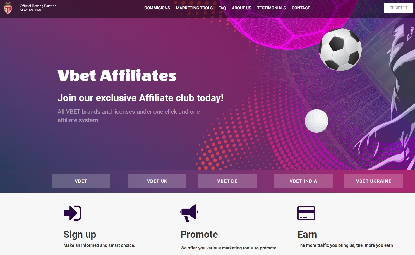 Vbet Affiliates Program лого