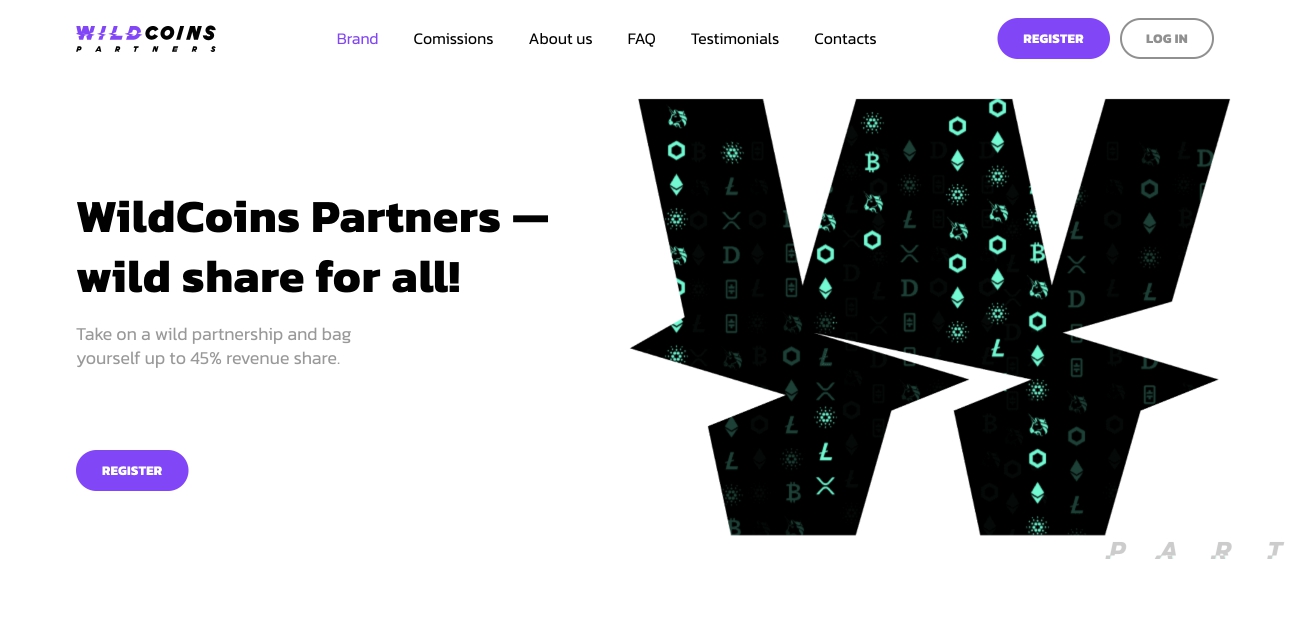 WildCoins Partners лого
